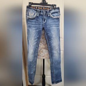 ROCK REVIVAL SHAYLEE STRAIGHT WOMENS JEANS